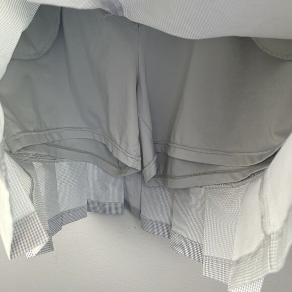 NVO Lanctot Golf Tennis Pickleball Skort Skirt Size 14 Checks Pleated 19” Length - Picture 4 of 12